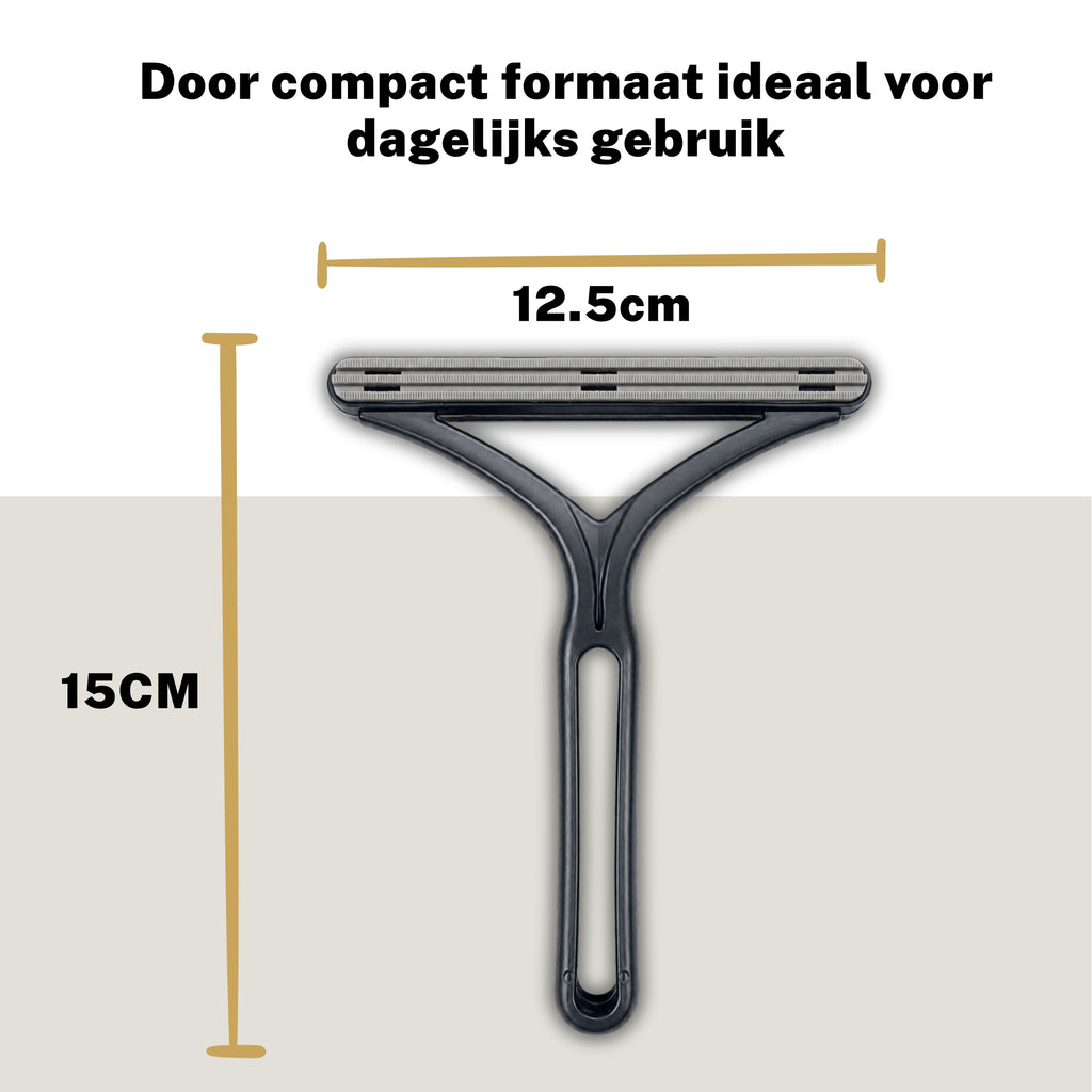 Haarverwijderaar voor Huisdieren - pluizenborstel - kattenharen verwijderen - Dierenhaar
